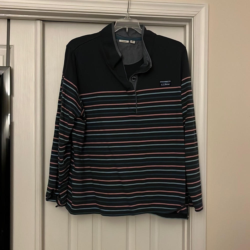 L.L.Bean Women’s Soft Cotton Rugby Top 3X GUC